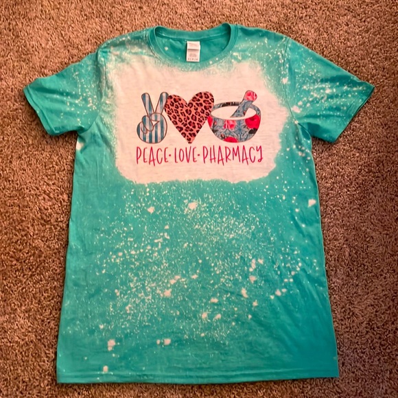 Almost New Tie Dye Pharmacy T-shirt Size Medium - Picture 1 of 4